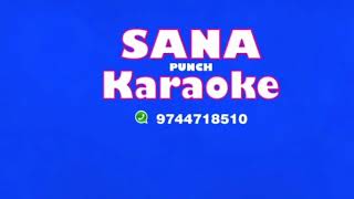 Adharathil punchiri karaoke