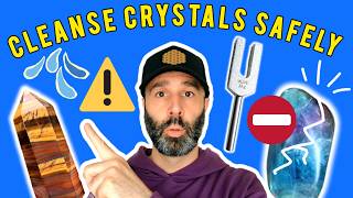 7 SAFE Ways To Cleanse Crystals For Beginners