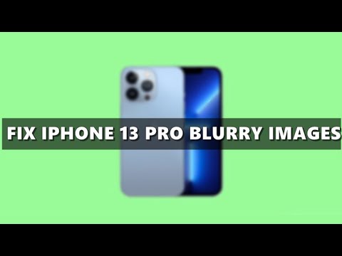 Quick Fix for Blurry iPhone 13 Photos! EASY STEPS!