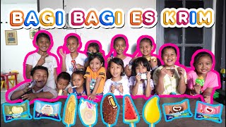 LEIKA BAGI-BAGI ESKRIM KE TEMAN-TEMAN!!