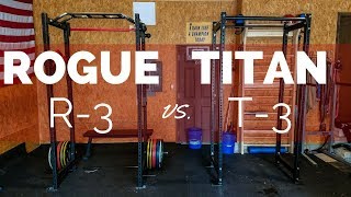 Best Squat Rack? Rogue or Titan Fitness?