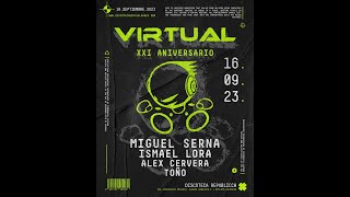 VIRTUAL DANCE Cd Promo 21 Aniversario (16-09-2023) Miguel Serna e Ismael Lora