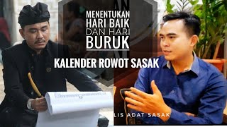 MEMBACA KALENDER ROWOT SASAK | Kebudayaan dan Peradaban Astronomi