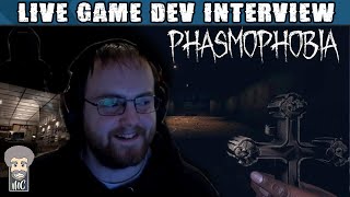 Live Dev Interviews - Phasmophobia with D.K from Kinetic Games