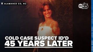45 Year Old Cold Case Solved in Alamance County #truecrime