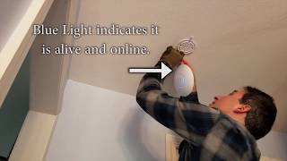 Installing a Ceiling-mount Wi-Fi Access Point
