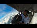 cessna 172r flying at a height of 6000 feet in flight video red bird aviation sri lanka