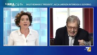 Saluti romani per Acca Larentia, Vittorio Sgarbi: \