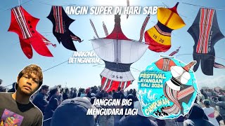 WADUH LOMBA LAYANG-LAYANG PIALA GUBERNUR ANGIN SANGAT SUPER BANYAK LAYANGAN PATAH 2024 ‼️‼️‼️