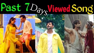 Past 7 Days Most Viewsd Indian songs on YouTube | Bollywood Songs | Music Boy |