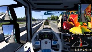 Euro Truck Simulator 2 SCANIA MOZA R5