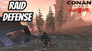 I Helped a Clan Defend Their Base - Conan Exiles