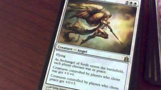 Unboxing of Heavenly Inferno, Magic the Gathering Commander Deck