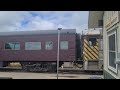 waterloo central railway cn diesel no.1012 departing st jacob s farmer s market station 30 06 2024