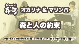 【オカリナ/マリンバ】「森と人の約束」【LIVE抜粋】Ocarina \u0026 Marimba「The Promise Between Forest and People」