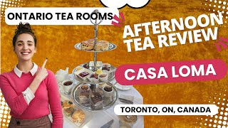 Afternoon Tea REVIEW: Casa Loma, Toronto in Ontario Canada (Family Day February 2024)