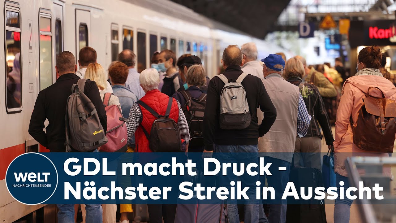 BAHN: Drohung Mit Weiterem Streik - GDL Setzt Der Deutschen Bahn Neue ...