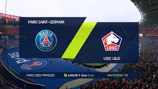 FIFA 22 PSG VS LILLE LIGUE 1 PREDICTION
