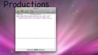 How to set a End button in script editor
