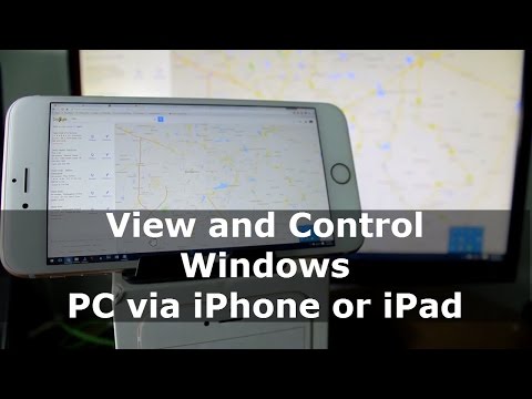 How to View and Control Windows PC via iPhone or iPad How to View and Control Windows PC via iPhone or iPad