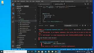 angular material divider | material divider component