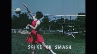 Fun Playing Volleyball (1959?)