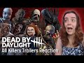 Gamer Girl Reacts to ALL Dead by Daylight Killers for the First Time! 😱