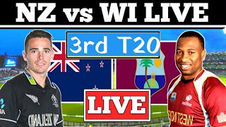 New Zealand Vs West Indies 3rd T20 Livescore, Nz Vs Wi Live