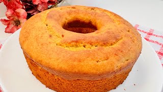 Put 2 BANANAS in the blender❤️Moist, fluffy and delicious banana cake