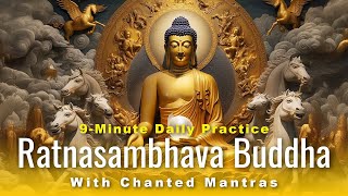 NEW YEAR's Auspiciousness: Ratnasambhava 9-Minute Practice with Dharani and Chanted Mantras