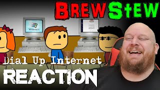 Brewstew Dial Up REACTION - Another top quality cartoon from Brewstew!