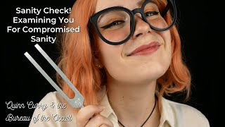 ASMR 🩺 Sanity Check Examination with Quinn Curry! | Bureau of the Occult Universe | Soft Spoken RP