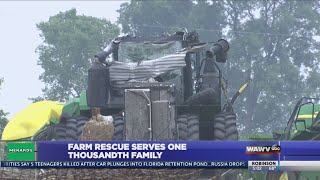 Farm Rescue Serves One Thousandth Family