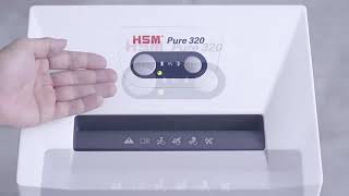 HSM Pure document shredder for home