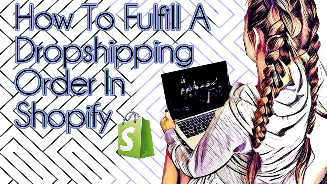 How To Fulfill A Dropshipping Order With Oberlo In Shopify - YouTube