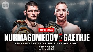 Прямая трансляция / UFC 254: Хабиб vs Гэтжи | СТРИМ / NURMAGOMEDOV VS GAETHJE ONLINE STREAM