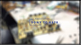 Part 11 - Sony TC-K670 Restoration, Sound check after upgrade