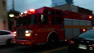 Toronto Fire S143 Responding