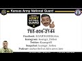 staff sergeant marc limon kansas army national guard service u0026 benefits introduction