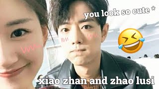 xiao zhan and zhao lusi cute moments | are they funny ?? ….