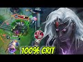 WILD RIFT ADC // THIS VARUS IS UNBREAKABLE WITH 100% CRIT BUILD PATCH 5.1B GAMEPLAY!