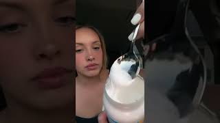 Trying marshmallow fluff for the FIRST time #trending#viral#ytshorts