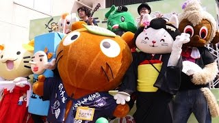 カンちゃんだけでなくお猿のくぅも歌っちゃう～～？！羽生市市長も登場！　洋介お兄さんと一緒 パート２　楽蔵ステージ　ご当地キャラこども夢フェスタinしらかわ2016　２日目　00026