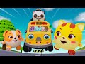 Wheels On The Bus (Go To School) | Wheels On The Vehicle | Nursery Rhymes & Kids Songs - Baby Car TV