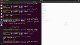 Printf and Scanf in C programming | How to use Input and output function in C programming ?