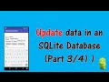 SQLite Android Studio Tutorial Storing User Data (part 3/4)