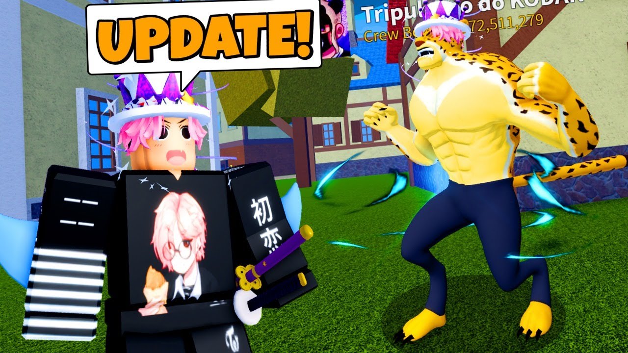 UPDATE 17.3 DO BLOX FRUITS!! NOVA FRUTA LEOPARD, RAÇAS E VARIOS ...