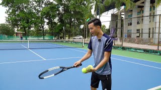 PHD - Lần Đầu Chơi Tennis  | Playing Tennis