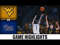 West Virginia vs. Pitt Game Highlights | 2024-25 ACC Men’s Basketball