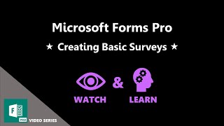 Creating Basic Surveys - Microsoft Forms Pro